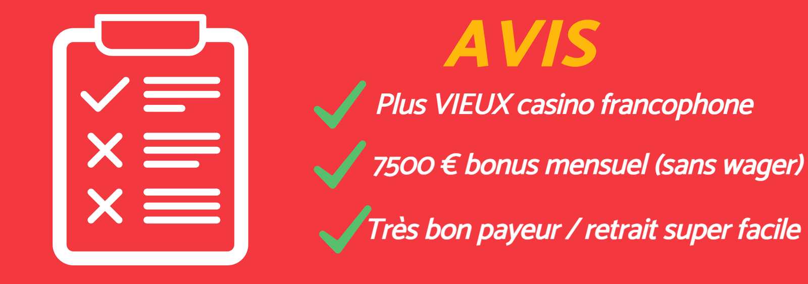 Avis Casino770