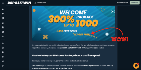 DepositWin (wager x0) – Image 4